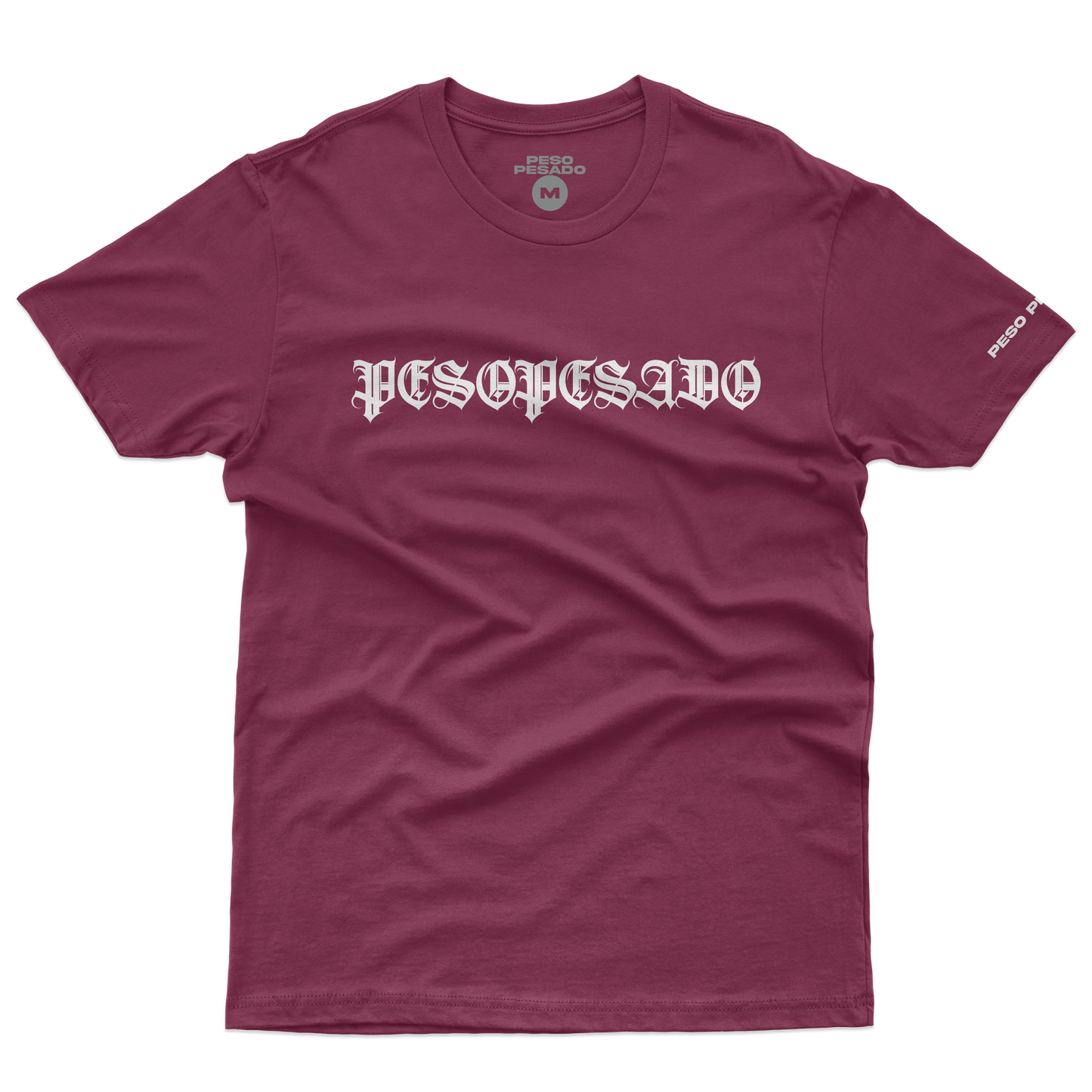 Polera Peso Pesado idiomas