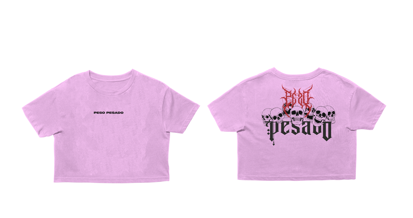 Crop top Calaveras