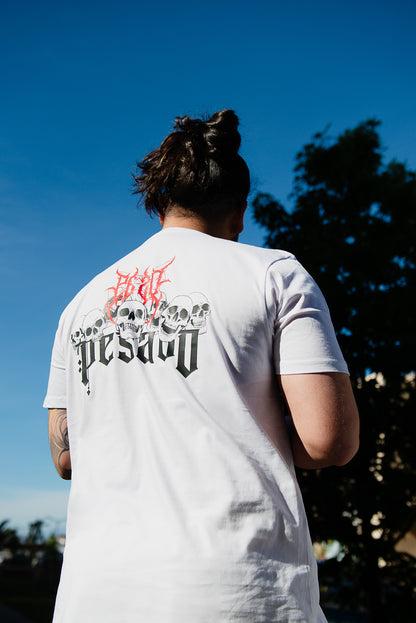 Polera Calaveras Peso Pesado