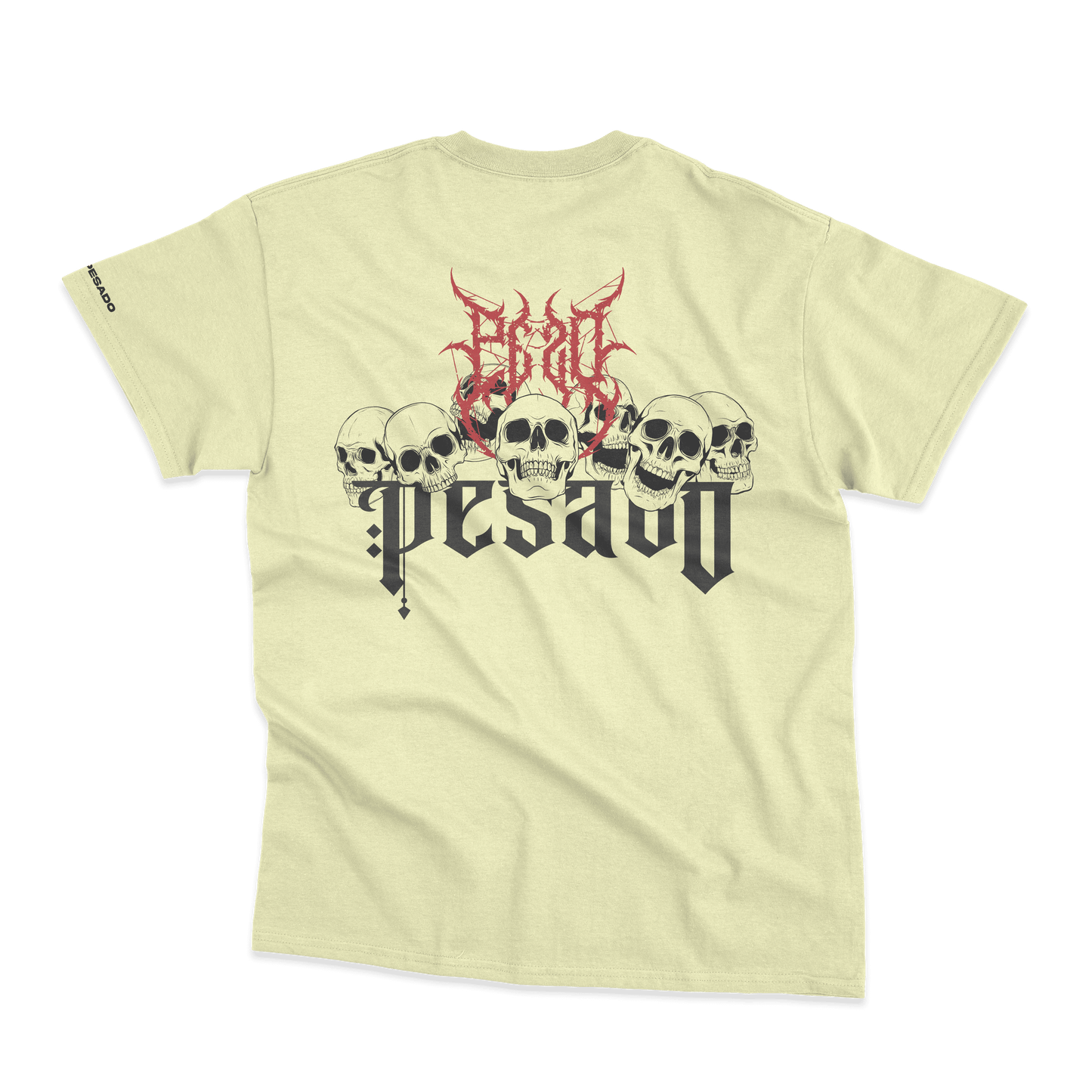 Polera Calaveras Peso Pesado