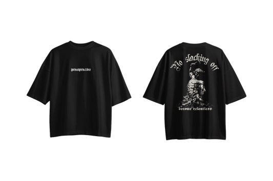 Polera Oversize No slacking off
