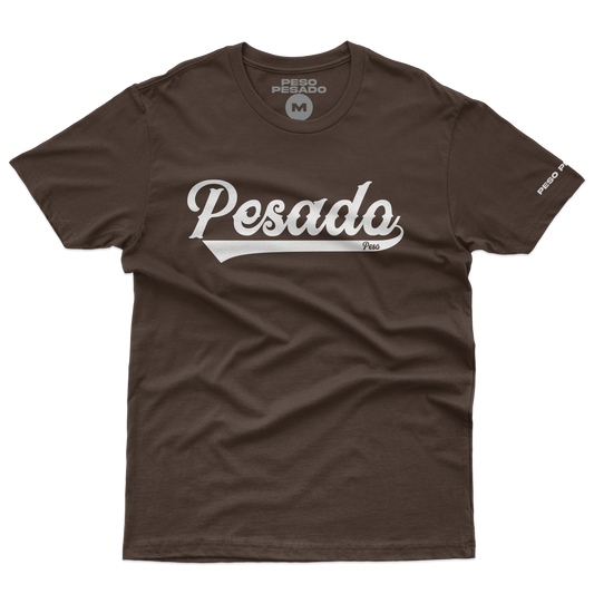 Polera Peso Pesado letras Beisbol