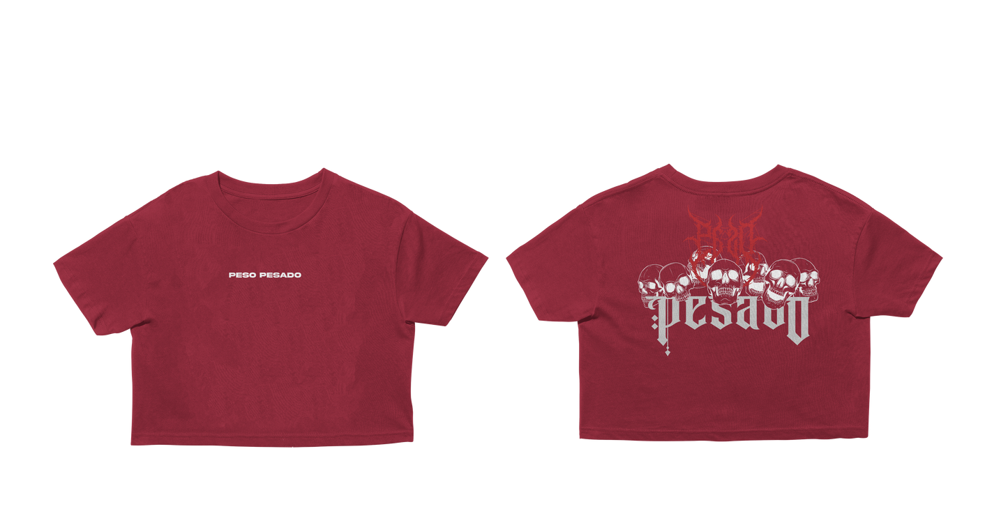 Crop top Calaveras