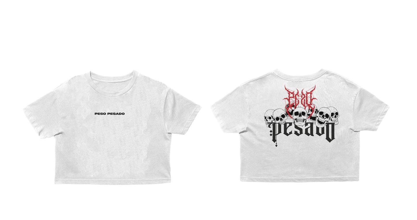 Crop top Calaveras