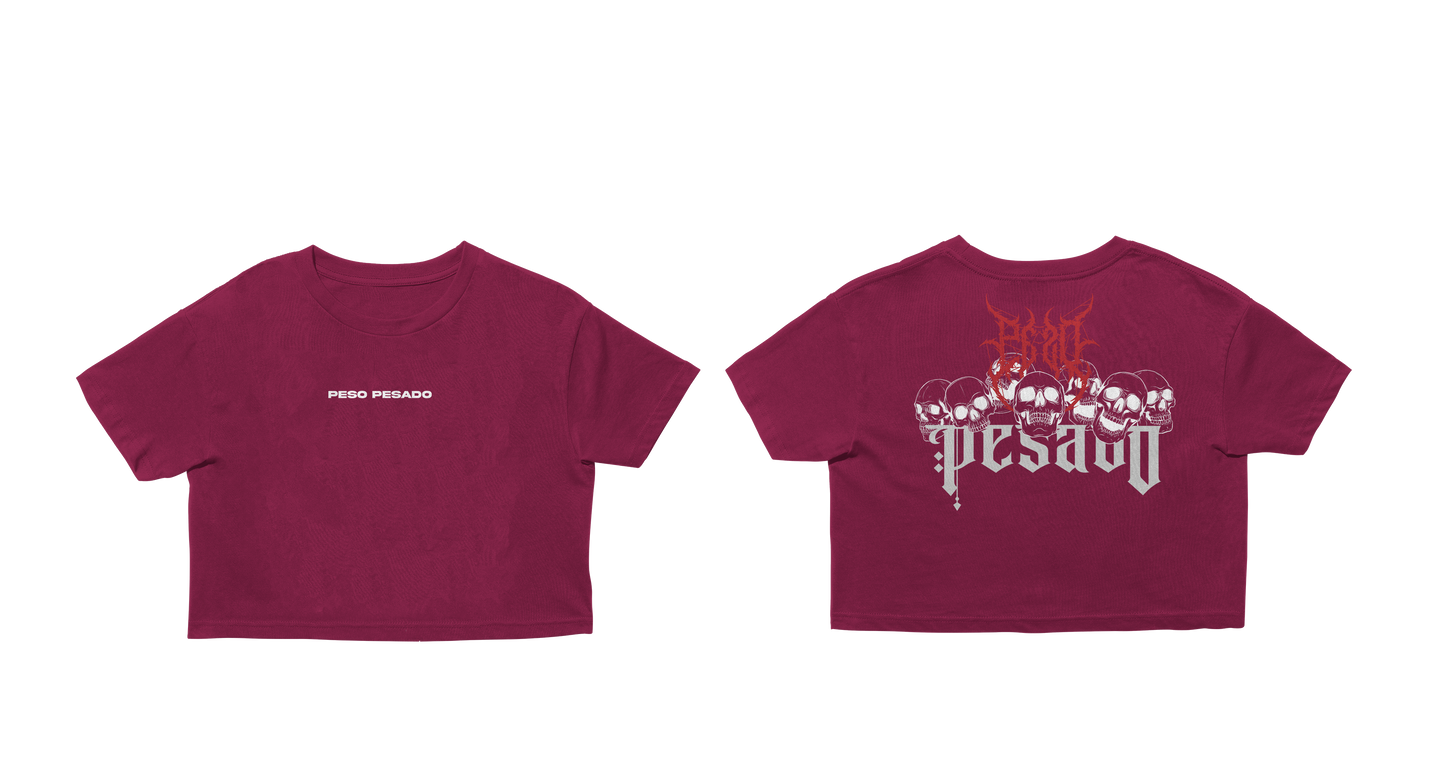 Crop top Calaveras