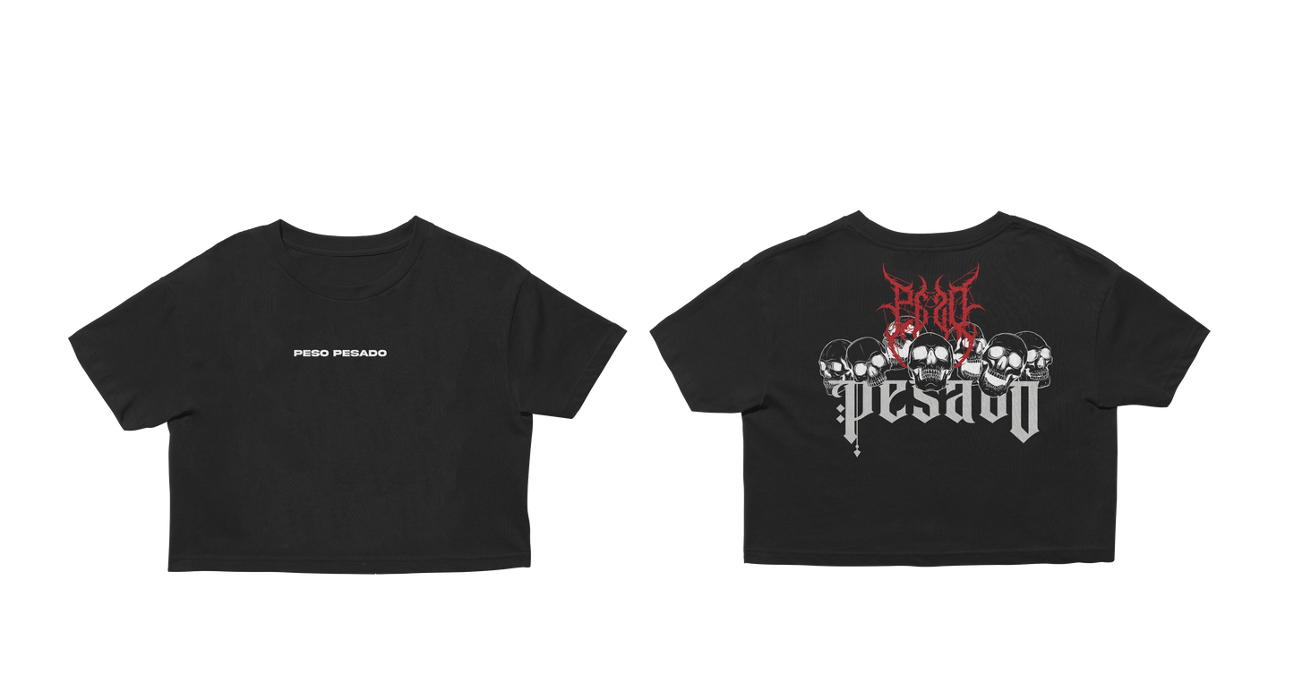 Crop top Calaveras